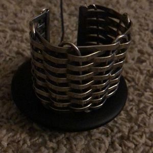 Silver fun and bold bracelet!